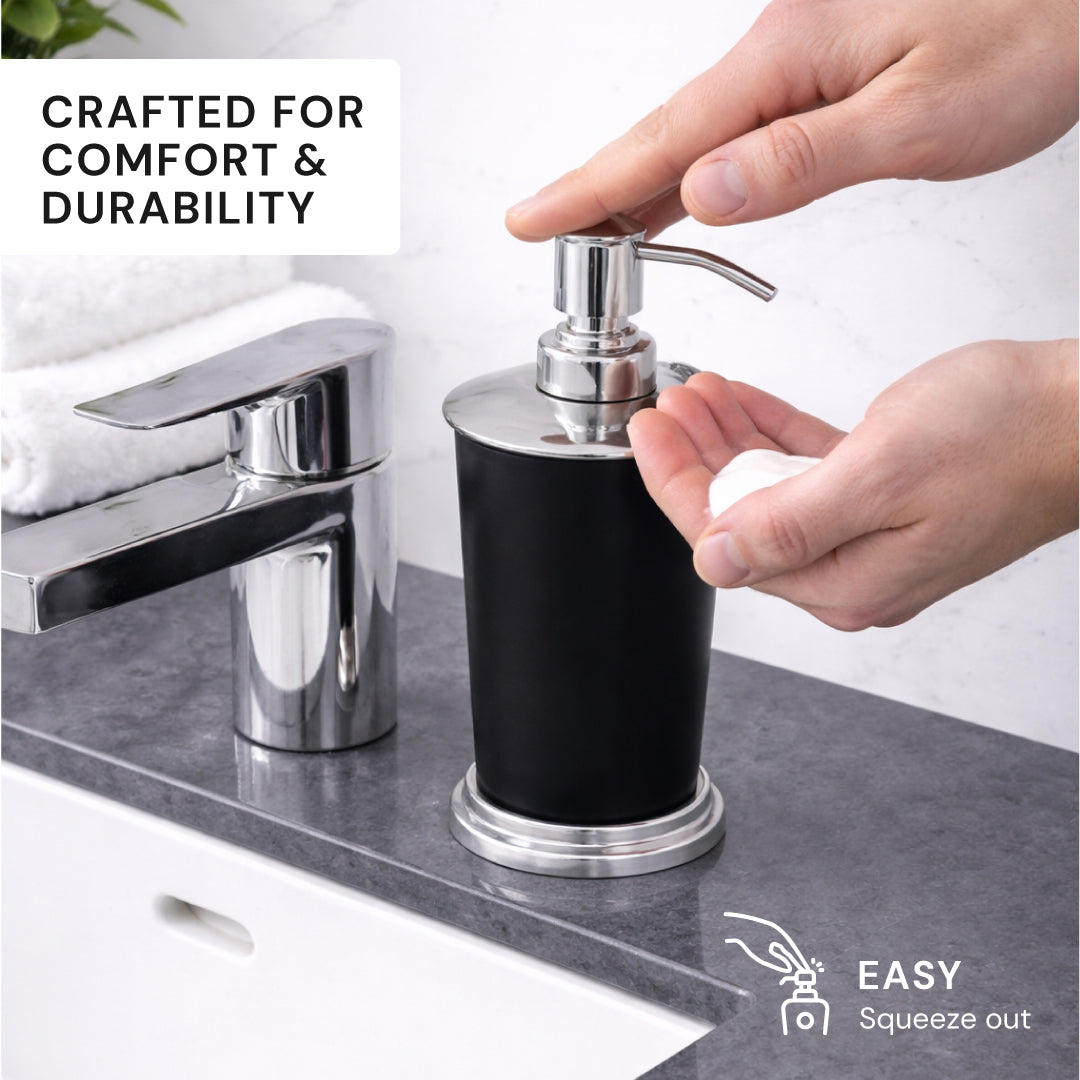 Maebrie Collection Bathroom Accessories Set – Elegant 5-Piece Décor Set Decozen