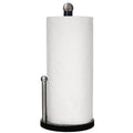 Enamel Coated Steel Paper Towel Holder (Black)