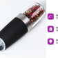 Elevate Your Dining Experience with the KSL Gravity Electric Salt and Pepper Grinder Set - Perfect Holiday Gift with Adjustable Coarseness and Modern Design