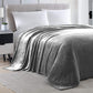 Queen Size Grey Microfiber Blanket – Soft, Cozy & Everyday Comfort Homemartgoods