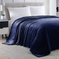 Queen Size Navy Microfiber Blanket – Soft, Cozy & Everyday Comfort Homemartgoods