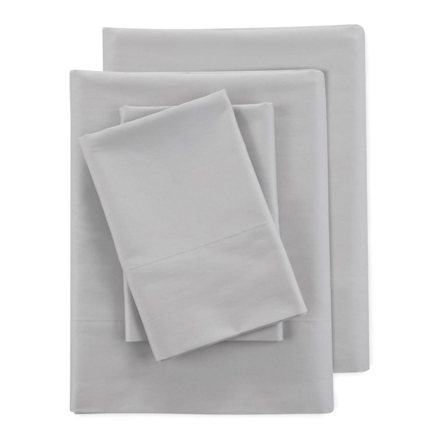 Supima™ Cotton Percale Sheet Set – Crisp, Cool & Breathable Comfort CLEAN DESIGN HOME® INC