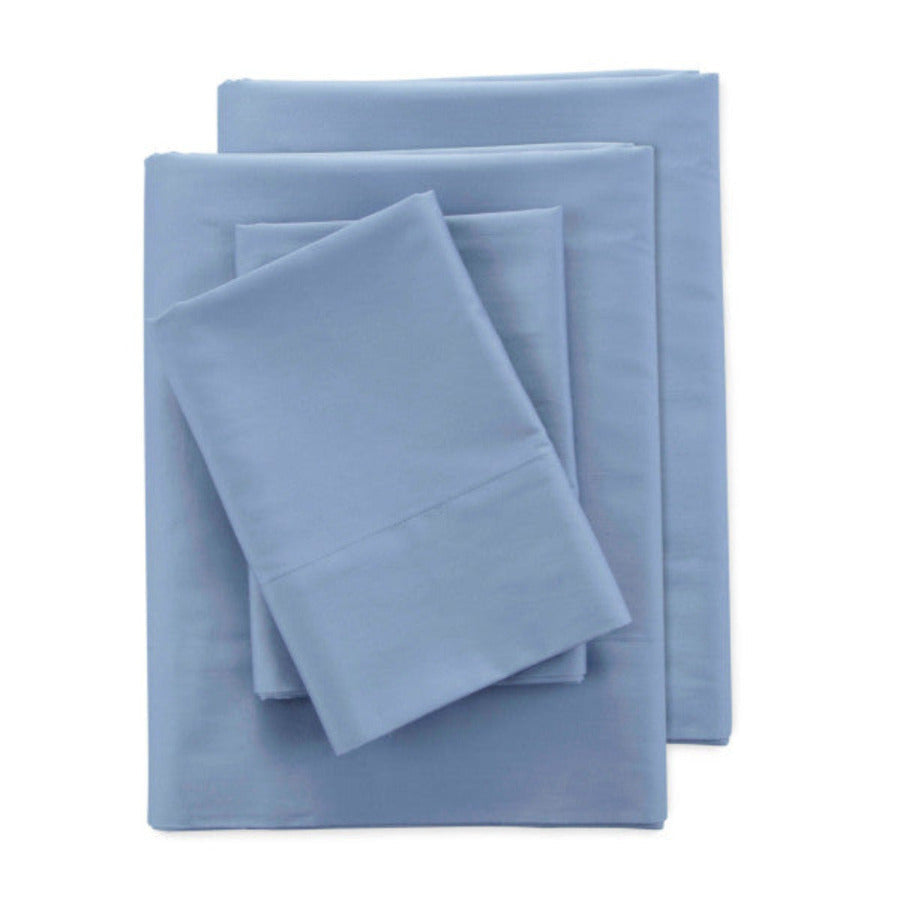 Supima™ Cotton Percale Sheet Set – Crisp, Cool & Breathable Comfort CLEAN DESIGN HOME® INC