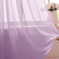 63" Inches 2-Panel Sheer Voile Curtain Set – Light Filtering Window Panels