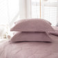 Luxury Palm Leaf Embroidered Cotton Bedspread – Soft, Elegant & Reversible LUXHOME
