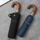 Luxury Wooden Handle Windproof Umbrella – Automatic, Durable & Stylish LUXHOME