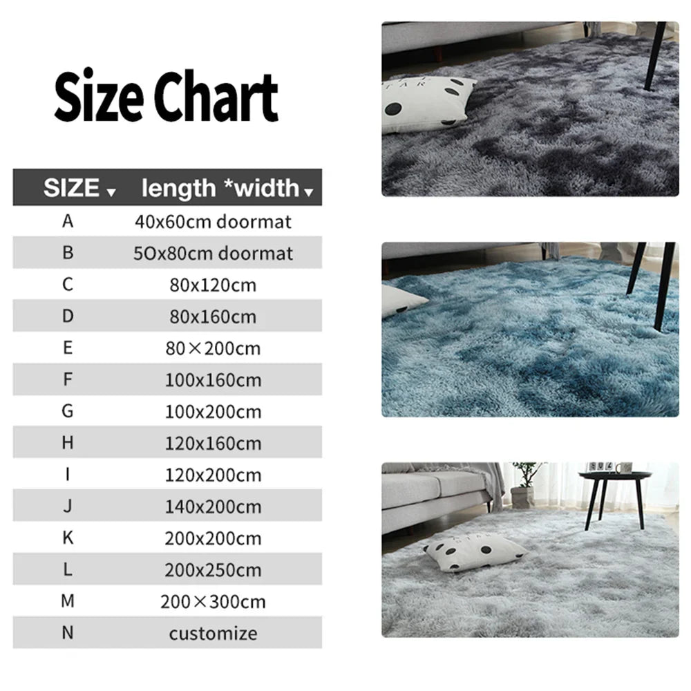 CloudLux Plush Area Rug – Soft, Modern & Cozy (8 Colors) LUXHOME