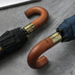 Luxury Wooden Handle Windproof Umbrella – Automatic, Durable & Stylish LUXHOME