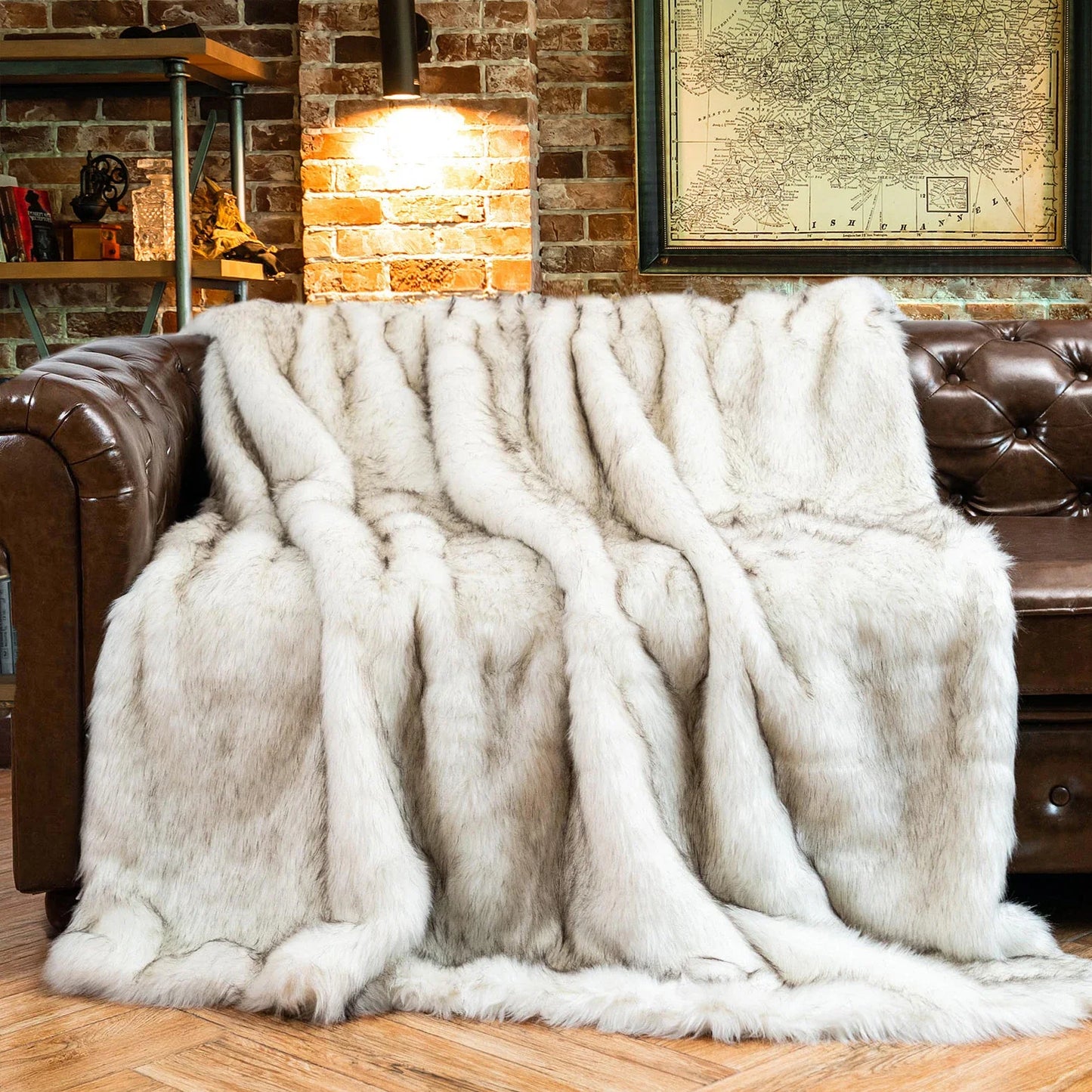 LUX Soft Faux Fur Blanket – Cozy, Warm & Ultra-Plush LUXHOME