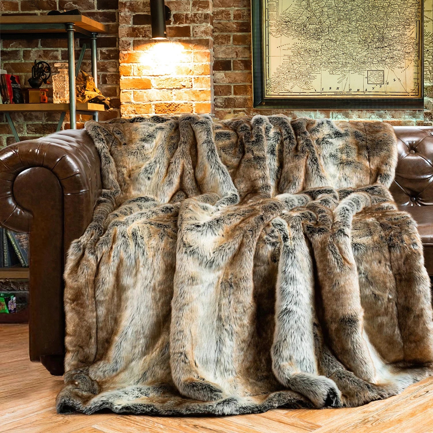LUX Soft Faux Fur Blanket – Cozy, Warm & Ultra-Plush LUXHOME