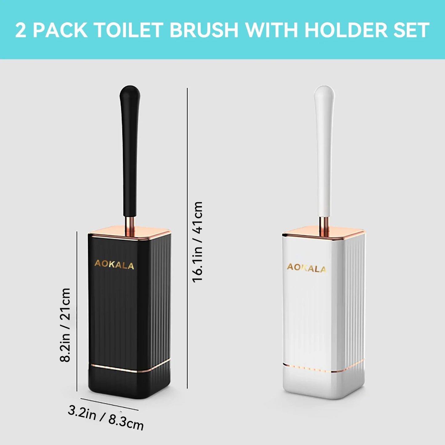 Silicone Toilet Brush Set – Hygienic, Durable & Deep Cleaning WTN Essentials