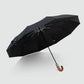 Luxury Wooden Handle Windproof Umbrella – Automatic, Durable & Stylish LUXHOME