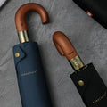Luxury Wooden Handle Windproof Umbrella – Automatic, Durable & Stylish LUXHOME