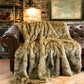 LUX Soft Faux Fur Blanket – Cozy, Warm & Ultra-Plush LUXHOME