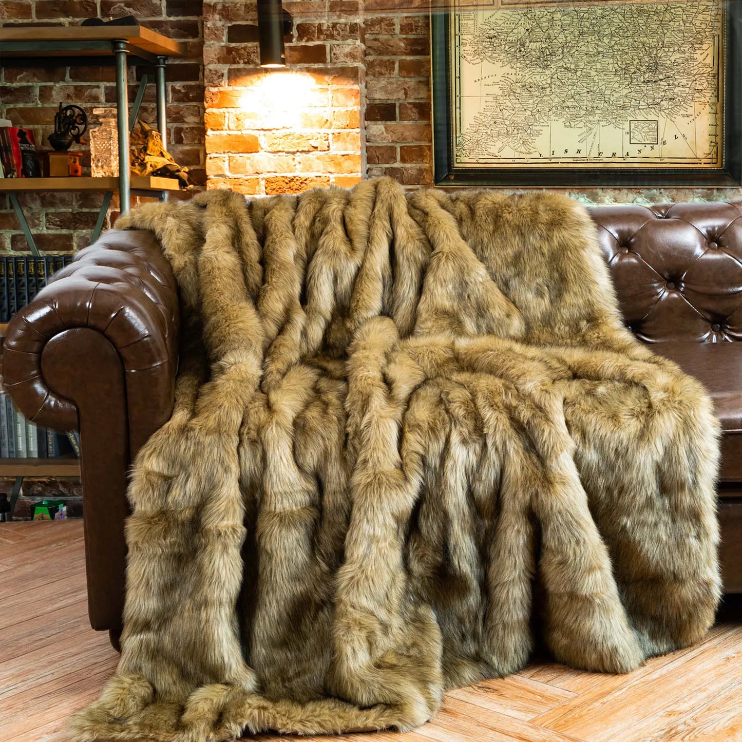 LUX Soft Faux Fur Blanket – Cozy, Warm & Ultra-Plush LUXHOME