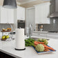 Enamel Coated Steel Paper Towel Holder (Black)