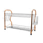 Elevate Your Kitchen with the Better Chef 22" Chrome-Plated 2-Level R-Shaped Dish Rack