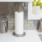 Free-Standing Paper Towel Holder with Weighted Non-Slip Base, 14 Inch, Nickel
