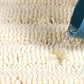 2 Piece Set Cream Soft Cozy Plush Chenille Bath Mat Bathroom Rug Homemartgoods
