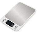 15Kg/1G Kitchen Scale Food Scale Stainless Steel Kitchen Scale Waterproof Scale Digital Food Baking Milk Vegetable Weight Scales