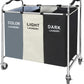 Versatile 240L Laundry Basket with Wheels - Perfect for Organizing Dirty Clothes, Towels, and Toys in Your Laundry Room or Dorm