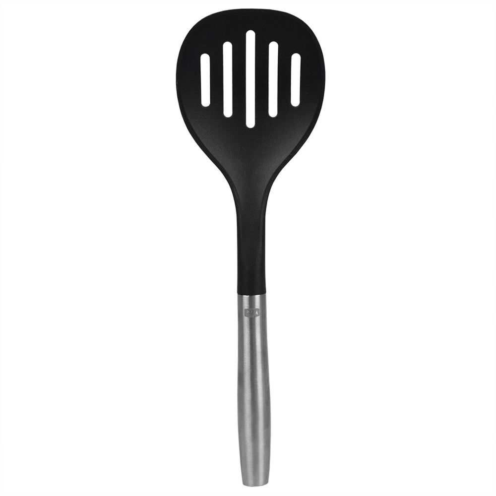 Home Basics MESA Nylon Skimmer – Scratch-Resistant Cooking Strainer, 13"