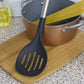 Home Basics MESA Nylon Skimmer – Scratch-Resistant Cooking Strainer, 13"
