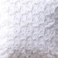 Luxury White Rose Faux Fur Pillow Cover – Soft, Cozy & Elegant DaDalogy Bedding Collection