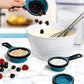 Collapsible Silicone Measuring Cups – Space-Saving & Easy to Use (Set of 4) Mitten Makers Market