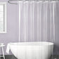 70" x 72" Clear Transparent Vinyl Shower Curtain Liner – Waterproof & Durable Bathroom Essential