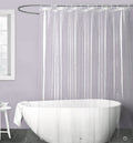 70" x 72" Clear Transparent Vinyl Shower Curtain Liner – Waterproof & Durable Bathroom Essential
