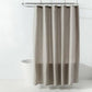 Room Essentials Herringbone Fabric Shower Curtain Gray 72x72 Deal US