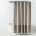 Room Essentials Herringbone Fabric Shower Curtain Gray 72x72 Deal US