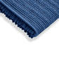 2-Piece Blue Plush Chenille Bath Mat Set – Soft, Absorbent & Non-Slip Bathroom Rugs